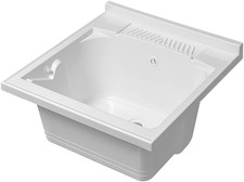 Lavatoio-Lavapanni in Resina, Bianco, 45X50-45X60-50X50-60X50-60X60, Ideale per 