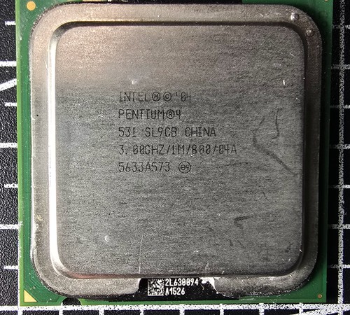 Cpu processore intel - processore, pentium