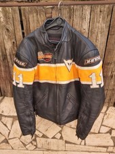 Giacchetto Pelle Moto Dainese  U.S.A Daytona x Moto Vintage Harley Davidson ...