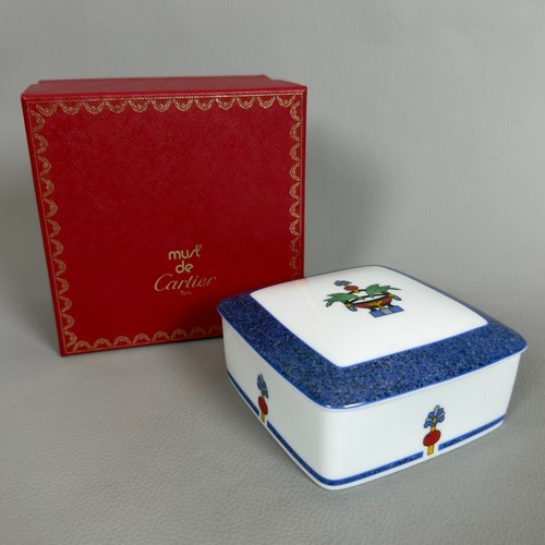 Scatola cartier porcellana - cartier,