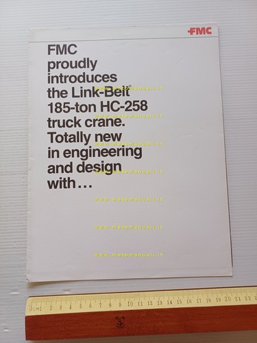 Link belt gru idraulica 258 - gru,