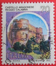 Castelli d'Italia stamp