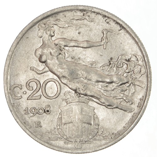 Italia centesimi 1908 - 20,