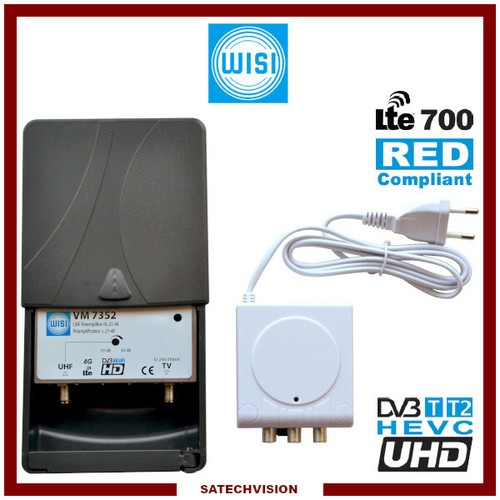 Wisi 7352 préamplificateur - vm,
