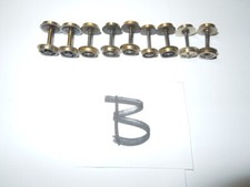 LIMA H0 TRENO  9 ASSALI IN METALLO SENZA PUNTE CONICHE VARIE MISURE - B-