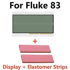 Schermo per Fluke 83 Multimetro Digitale Portatile Display LCD Riparazione Con Kit NUOVO