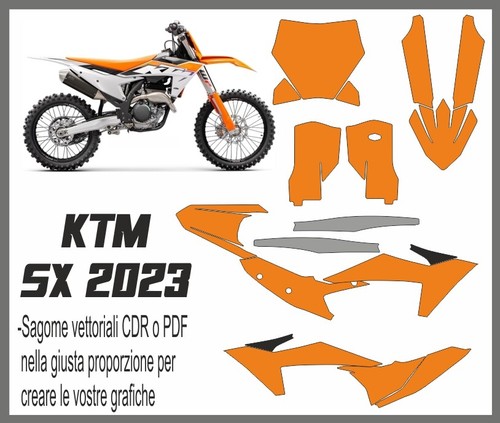 Template sagoma dima ktm - template,