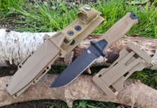 Coltello Gerber Strongarm coyote coltello da viaggio coltello outdoor + fodero MOLLE 