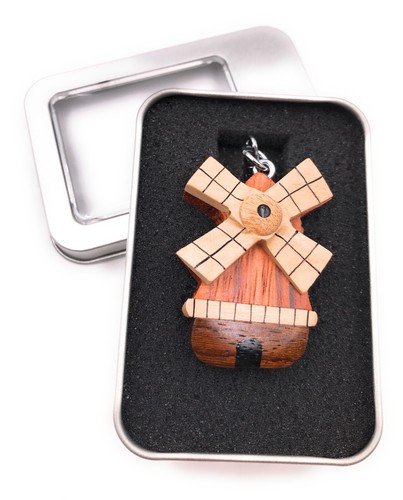 Portachiavi legno mulino - mulino, a