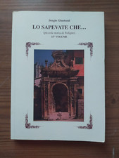 Sergio Giustozzi LO SAPEVATE