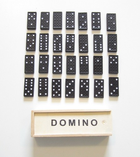 Set domino nuovo doppio - doppio, sei