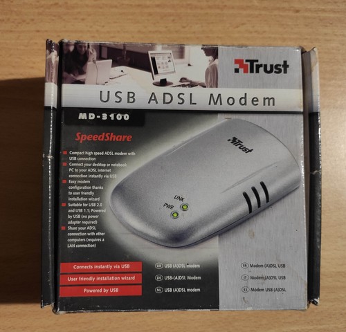 Trust 3100 modem adsl - modem, usb