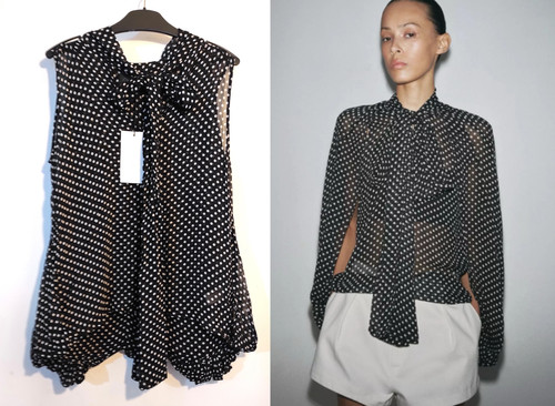 Top blusa zara cape con - blusa,