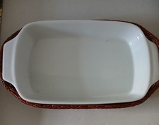 Pirofila ceramica bianca