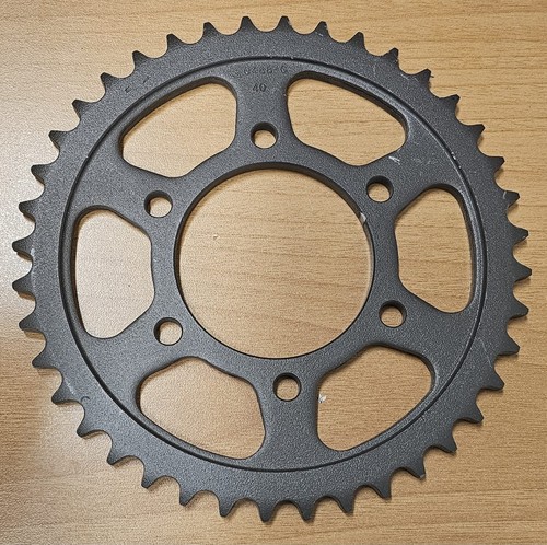 Corona moto acciaio fori - in,