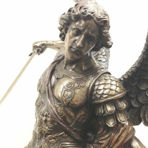 Statua scultura arcangelo san - statua/scultura,