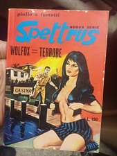 SPETTRUS n. 1 Seconda Serie Ed. CERVINIA 1967 no Diabolik Satanik Ottimo/edicola