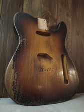 #202546 :: Baldman's Relic Telecaster body in Heavy Relic Sunburst Aged Vintage