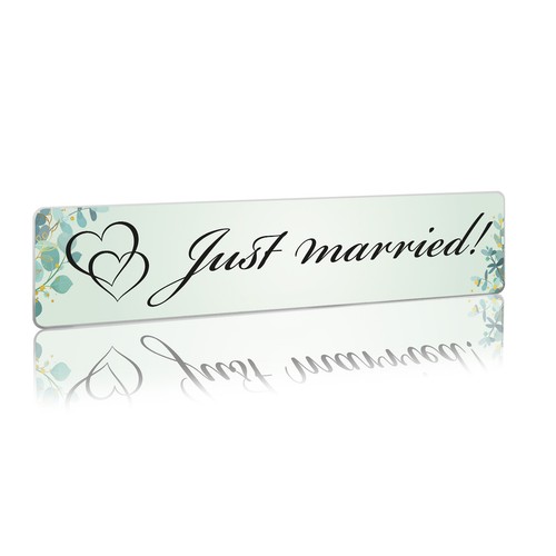 Targa matrimonio - , auto