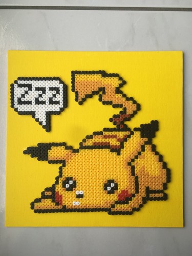 Pixel art perles - art, a