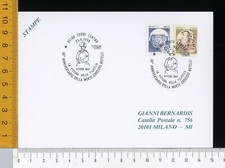 R00853] BOLLO FIGURATO ANNULLO 1998 TERNI - 60° ANN. MORTE ORNEORE METELLI