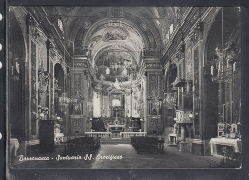 Cartolina borzonasca santuario - cartolina,