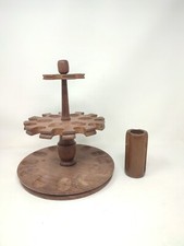 Pipa Pipe Pfeife porta pipe portapipe pipe rack legno wood vintage 18 