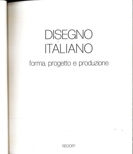 Disegno italiano forma - disegno,