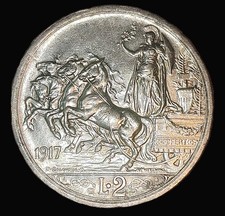 Regno d'Italia - 2 Lire 1917