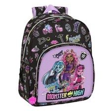  Zaino Scuola Monster High Creep Nero 28 x 34 x 10 cm