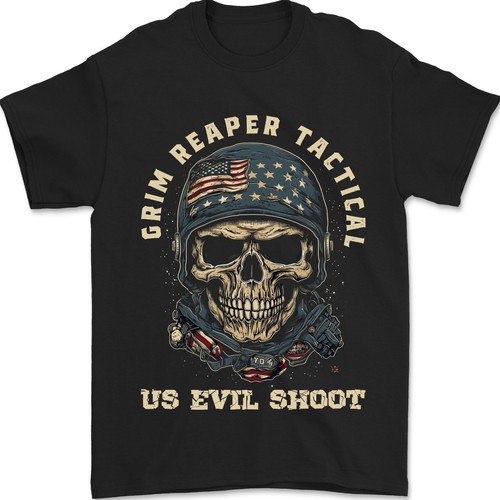 Grim reaper tactical skull - grim,