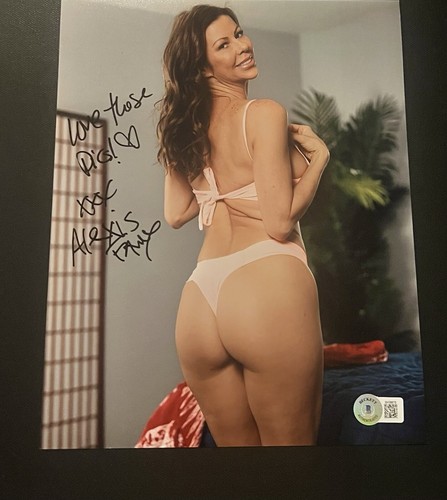 Foto firmata alexis fawx 8x10 - foto,