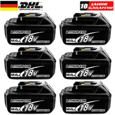 6x 18V/12,0Ah originali per