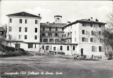 al597 cartolina cavagnolo collegio di santa fede provincia di torino