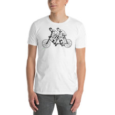 "Tandem Bicyclists" -