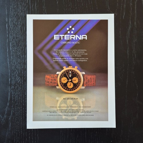 1990 eterna chrono - eterna, matic