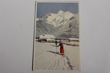 Antica cartolina illustratore
