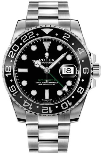 Rolex gmt master - gmt, 116710ln