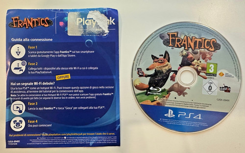Frantics pegi vari - 3+,