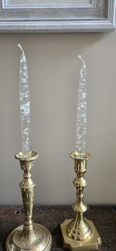 Candele lucite trasparenti con - trasparenti,
