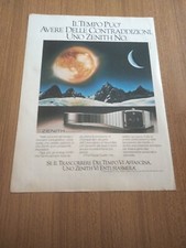 1979 ZENITH PORT ROYAL QUARTZ OROLOGIO WATCH VINTAGE AD PUBBLICITA