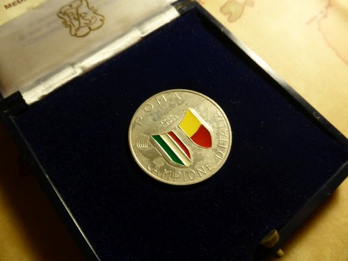 Medaglia roma campioni - medaglia, a.s.
