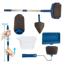KIT 6 PEZZI RULLO RULLI PITTURA ANTI GOCCIA PENNELLO MURI PARETI CON SERBATOIO