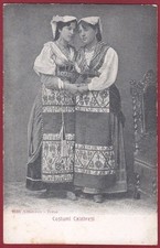 CALABRIA COSTUMI CALABRESI 03 COSTUME FOLKLORE Cartolina ALTEROCCA TERNI