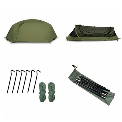 Tenda singola con rete