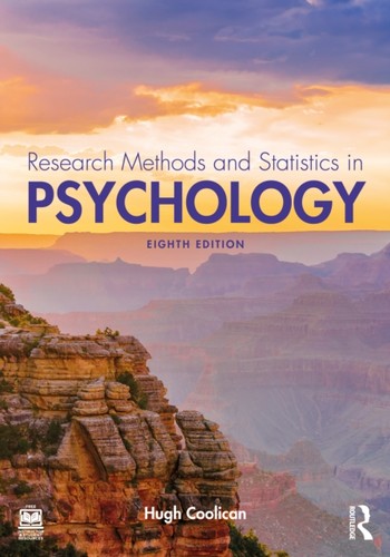 Research methods statistics - methods,