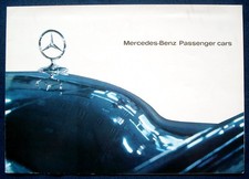 Brochure depliant 1964 Mercedes Benz autovetture (USA)