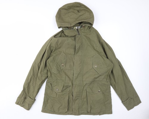 Cappotto parka verde