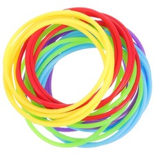  25 Pcs Bracciale Silicone Braccialetti Ragazze Braccialetto Per Feste Capelli