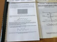 Sinossi Lotto Stock Radioamatore Appunti Antenne Radioamatoriali CB VHF UHF